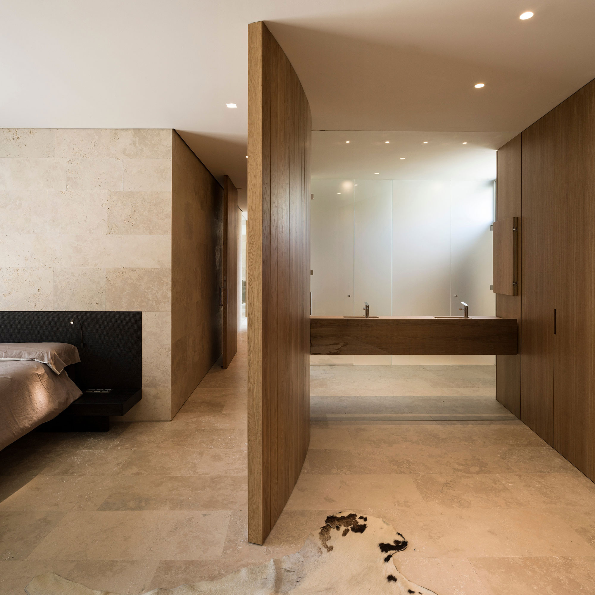 A Stylish Concrete Home with Indoor Swimming Pool and Terrace with Quiet View in Son Vida by Negre Studio & Rambla 9 Arquitectura (16)