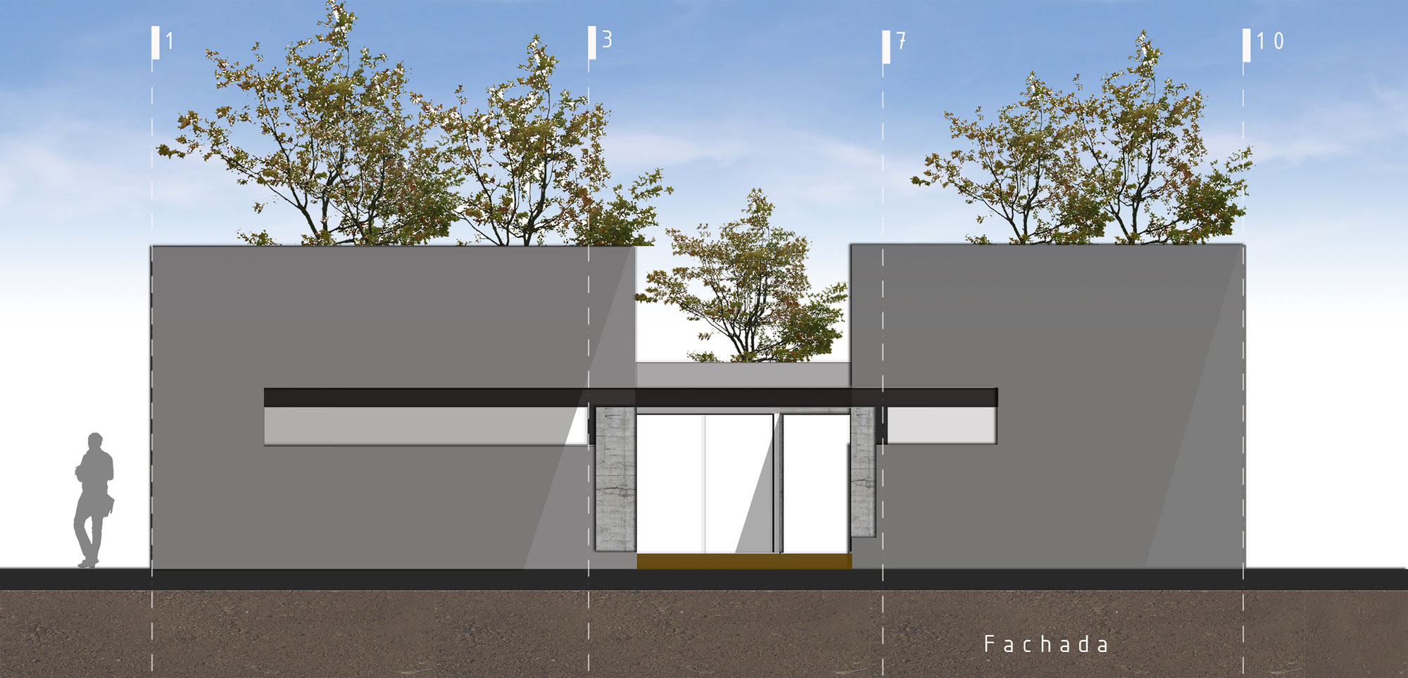 A Stylish Concrete House with Playful and Elegant Interiors in Morelos, Mexico by GBF Taller de Arquitectura (27)