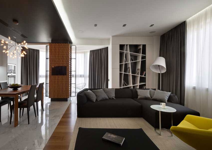 A Stylish Contemporary Apartment in Kiev, Ukraine by Denis Rakaev (1)