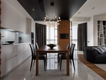 A Stylish Contemporary Apartment in Kiev, Ukraine by Denis Rakaev (11)