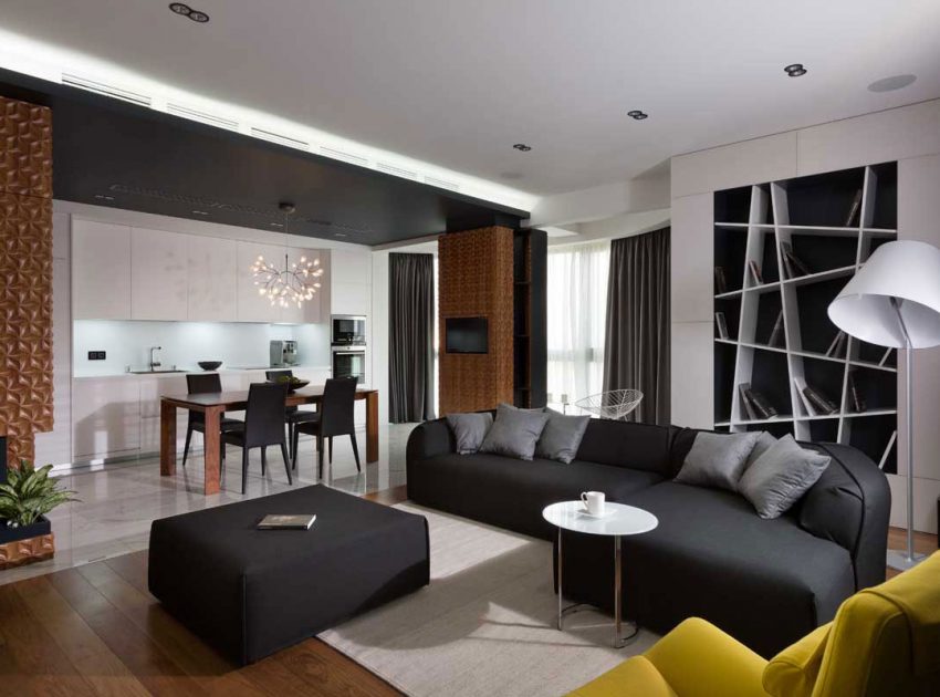 A Stylish Contemporary Apartment in Kiev, Ukraine by Denis Rakaev (2)