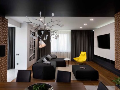 A Stylish Contemporary Apartment in Kiev, Ukraine by Denis Rakaev (7)