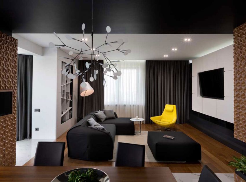 A Stylish Contemporary Apartment in Kiev, Ukraine by Denis Rakaev (7)