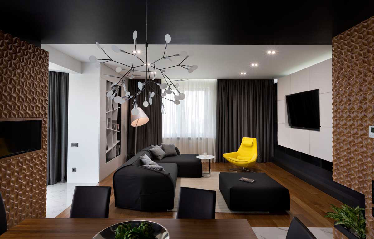 A Stylish Contemporary Apartment in Kiev, Ukraine by Denis Rakaev (7)