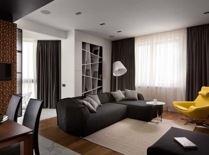 A Stylish Contemporary Apartment in Kiev, Ukraine by Denis Rakaev (8)