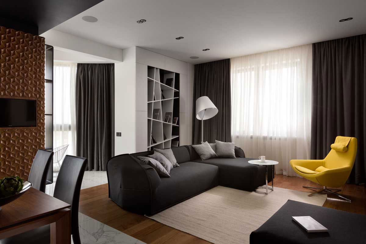 A Stylish Contemporary Apartment in Kiev, Ukraine by Denis Rakaev (8)