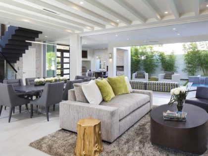 A Stylish Contemporary Family Home with Trendy Interiors in Florida
