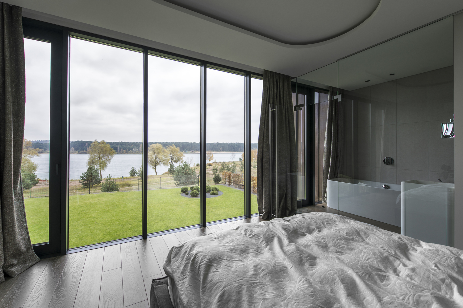 A Stylish Contemporary Home with Clean and Minimalist Facade in Kaunas by Architectural Bureau G.Natkevicius & Partners (12)