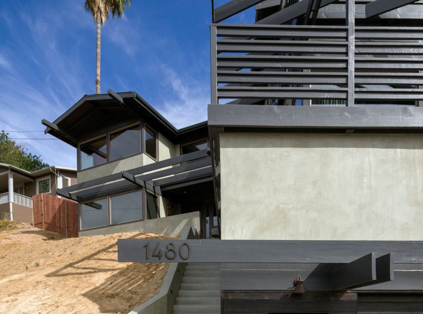 A Stylish Contemporary Home with Luminous Interiors in Los Angeles by Martin Fenlon Architecture (3)