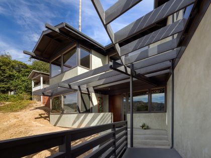 A Stylish Contemporary Home with Luminous Interiors in Los Angeles by Martin Fenlon Architecture (4)