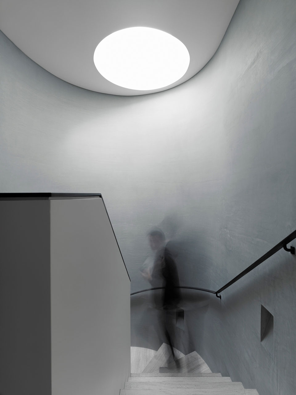 A Stylish Contemporary House with Striking Facade and Simple Interiors in Melbourne by b.e architecture (12)