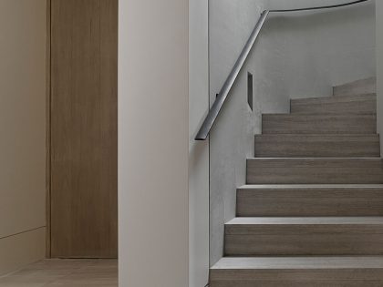 A Stylish Contemporary House with Striking Facade and Simple Interiors in Melbourne by b.e architecture (8)