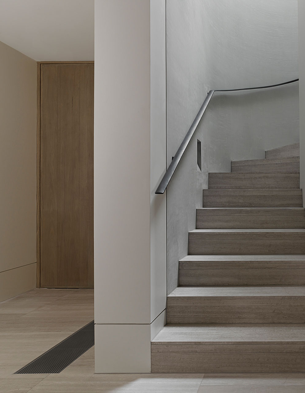 A Stylish Contemporary House with Striking Facade and Simple Interiors in Melbourne by b.e architecture (8)