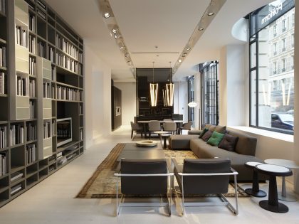 A Stylish Contemporary Loft with an Industrial Vibe in Paris, France by Bestetti Associati Studio (1)