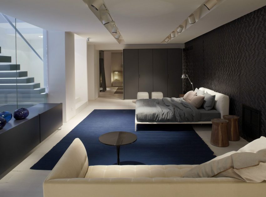 A Stylish Contemporary Loft with an Industrial Vibe in Paris, France by Bestetti Associati Studio (16)
