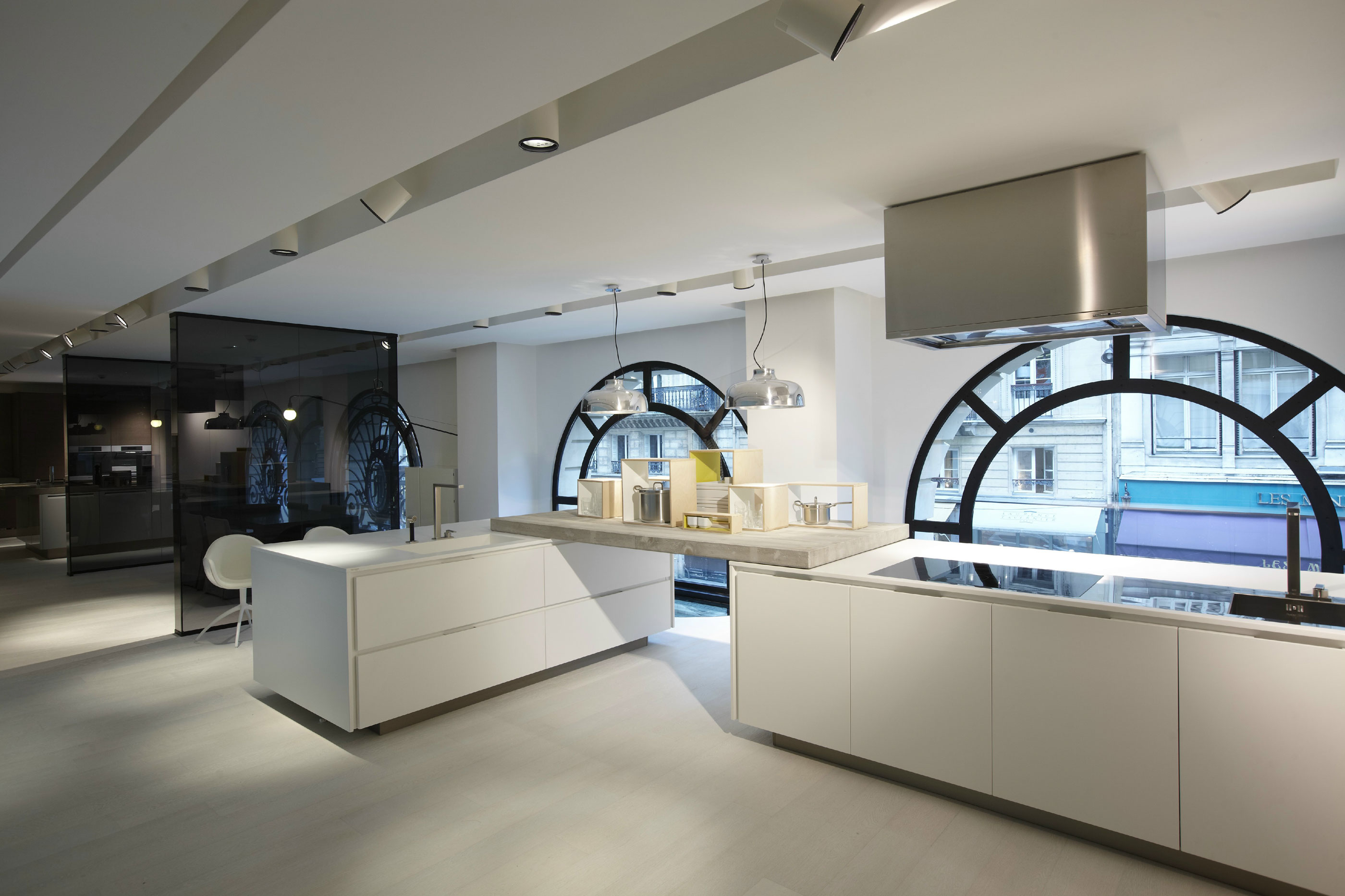 A Stylish Contemporary Loft with an Industrial Vibe in Paris, France by Bestetti Associati Studio (7)