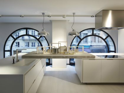 A Stylish Contemporary Loft with an Industrial Vibe in Paris, France by Bestetti Associati Studio (8)