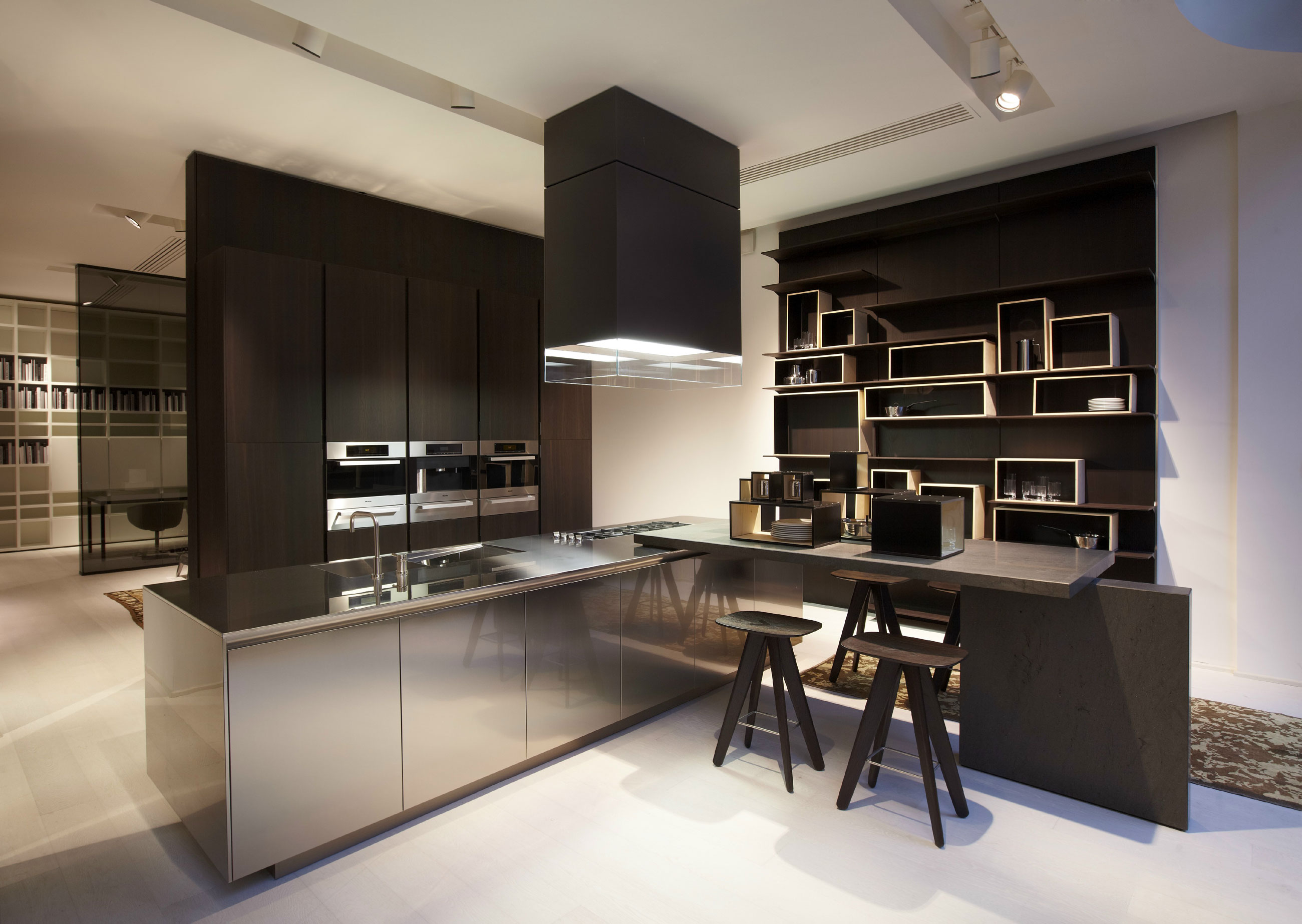 A Stylish Contemporary Loft with an Industrial Vibe in Paris, France by Bestetti Associati Studio (9)