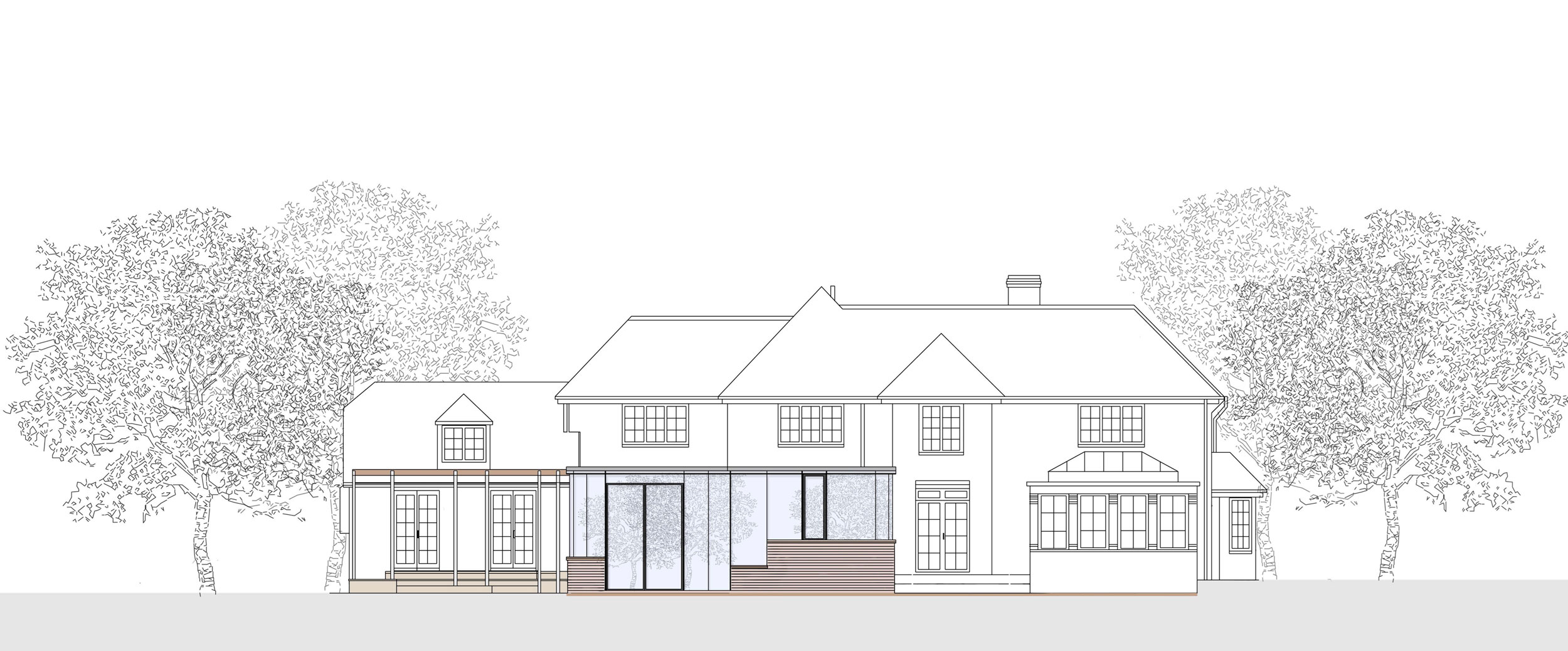 A Stylish Home Featuring a Warm and Elegant Color Palette in Winchester by OB Architecture (18)