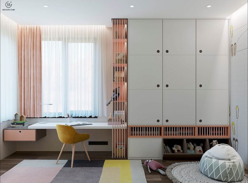 A Stylish Kid-Friendly Apartment with Bright and Vibrant Features in Kiev, Ukraine by 33BY Architecture (21)