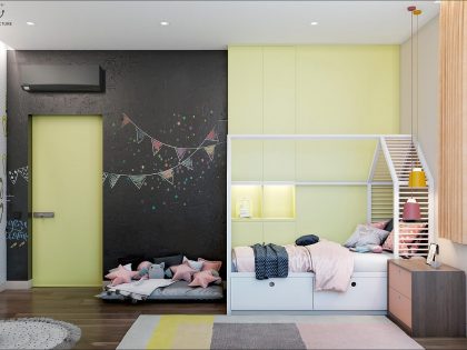 A Stylish Kid-Friendly Apartment with Bright and Vibrant Features in Kiev, Ukraine by 33BY Architecture (24)