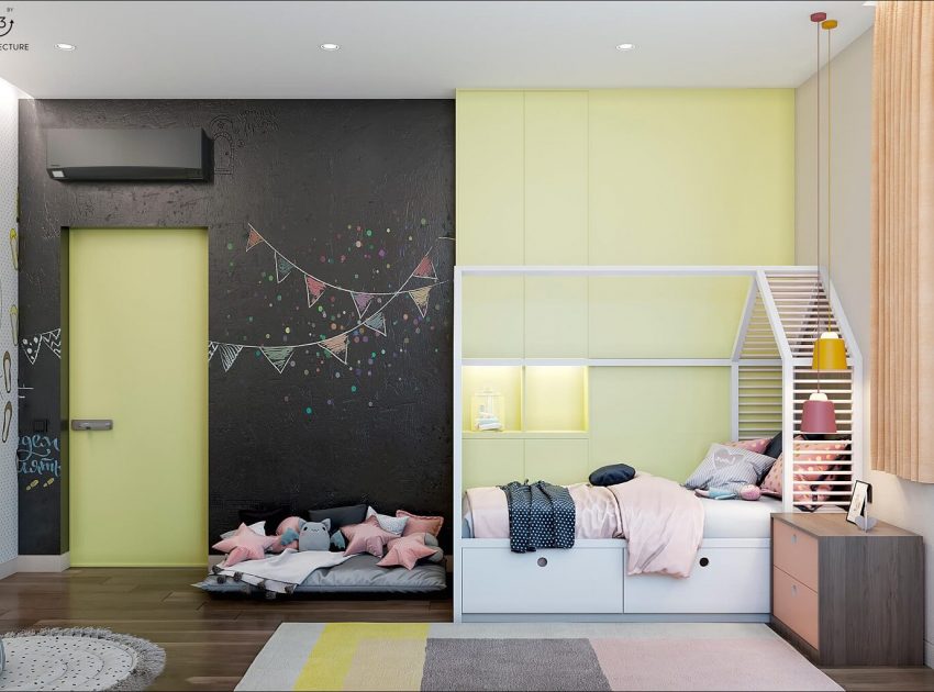 A Stylish Kid-Friendly Apartment with Bright and Vibrant Features in Kiev, Ukraine by 33BY Architecture (24)