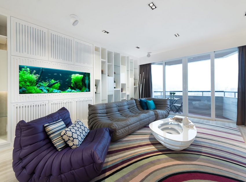 A Stylish Modern Apartment with Feng Shui-Inspired Interiors in Hong Kong by PplusP Designers (2)