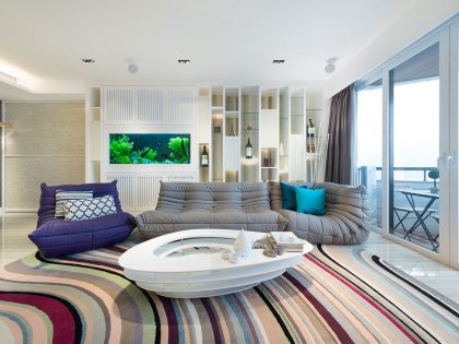 A Stylish Modern Apartment with Feng Shui-Inspired Interiors in Hong Kong by PplusP Designers (3)