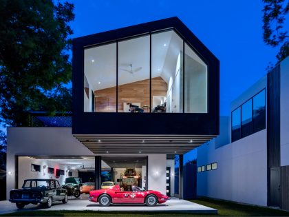 A Stylish Modern Home for a Car Collector in Austin, Texas by Matt Fajkus Architecture (1)