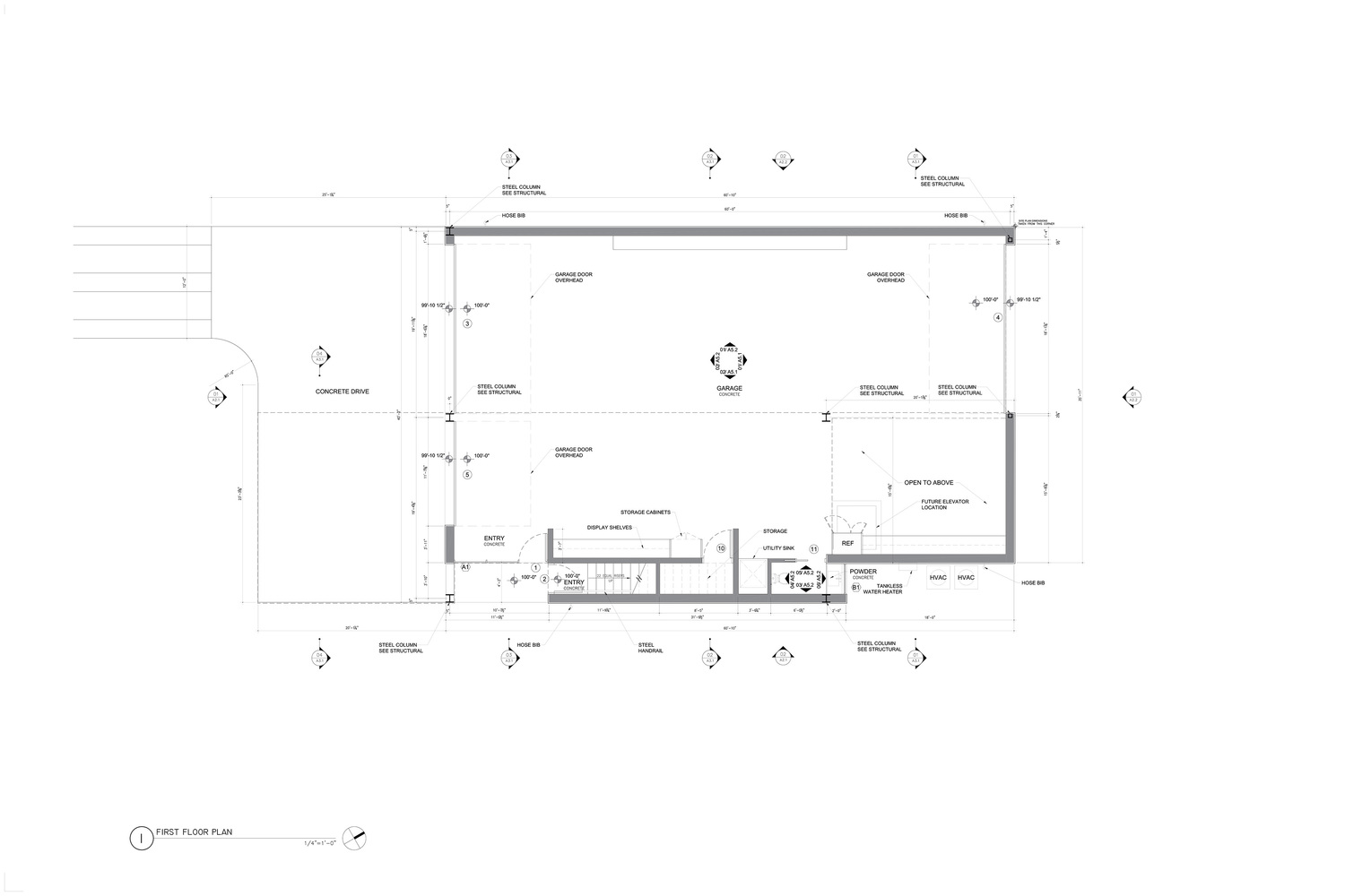A Stylish Modern Home for a Car Collector in Austin, Texas by Matt Fajkus Architecture (26)