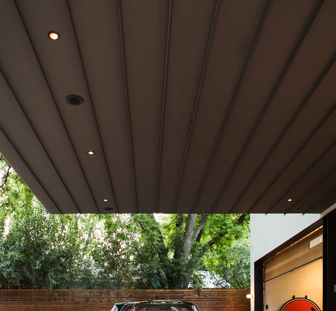 A Stylish Modern Home for a Car Collector in Austin, Texas by Matt Fajkus Architecture (6)