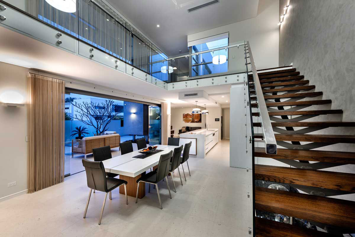A Stylish Modern Home with Cheerful and Unique Interior Filled with Smart Color in Perth by Granwood by Zorzi (11)