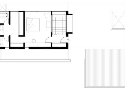 A Stylish Modern Home with Opaque Facade and Clean Lines in Cordoba, Argentina by Federico Olmedo (15)
