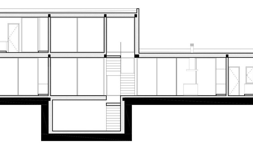 A Stylish Modern Home with Opaque Facade and Clean Lines in Cordoba, Argentina by Federico Olmedo (19)