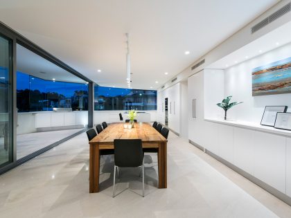 A Stylish Modern Home with Strong Clean Lines and Minimalist Aesthetic in Perth, Australia by Cambuild & Banham Architects (17)