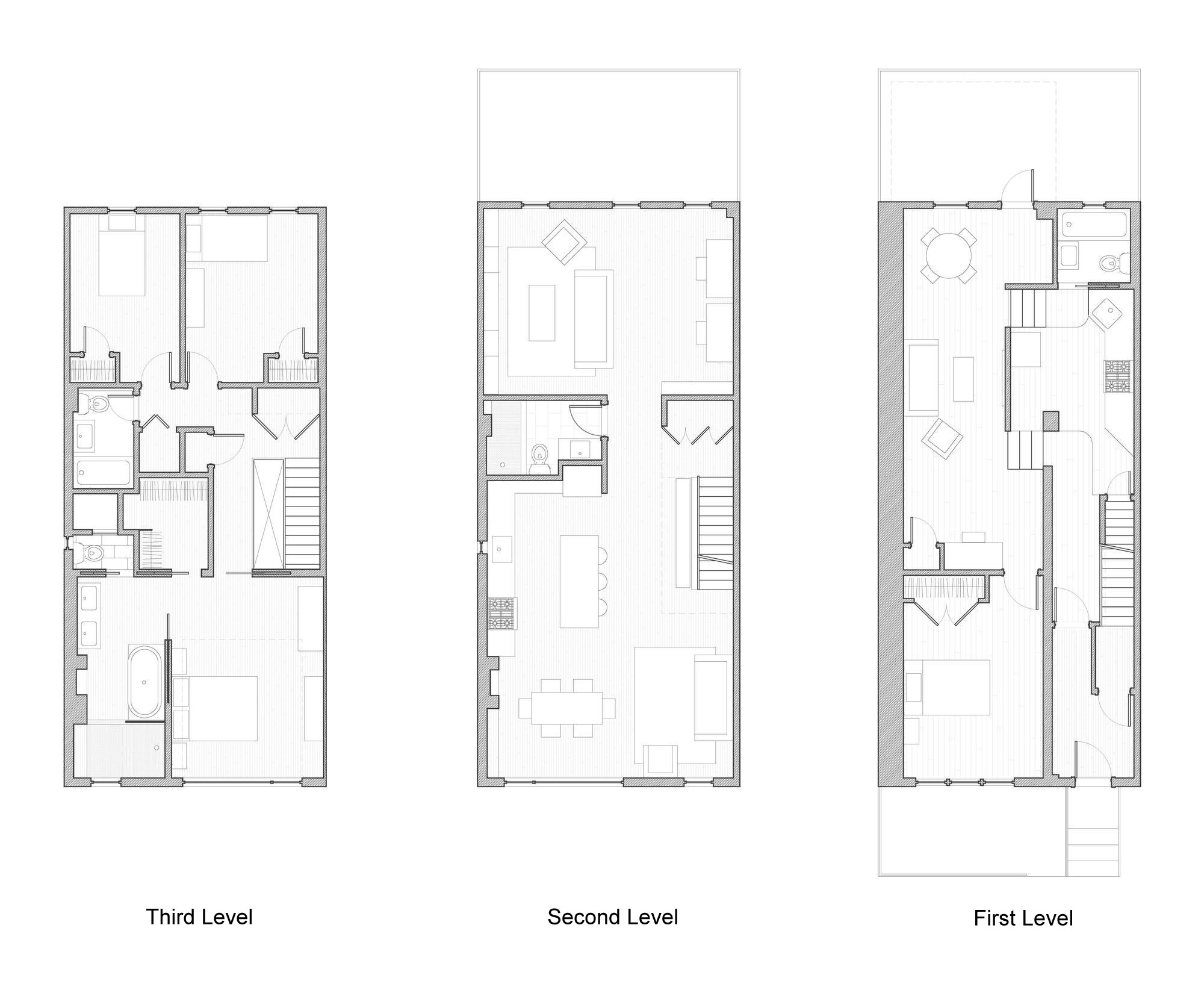 A Stylish Modern Light-Filled Home with Smart Red Accents in Brooklyn by Etelamaki Architecture (15)