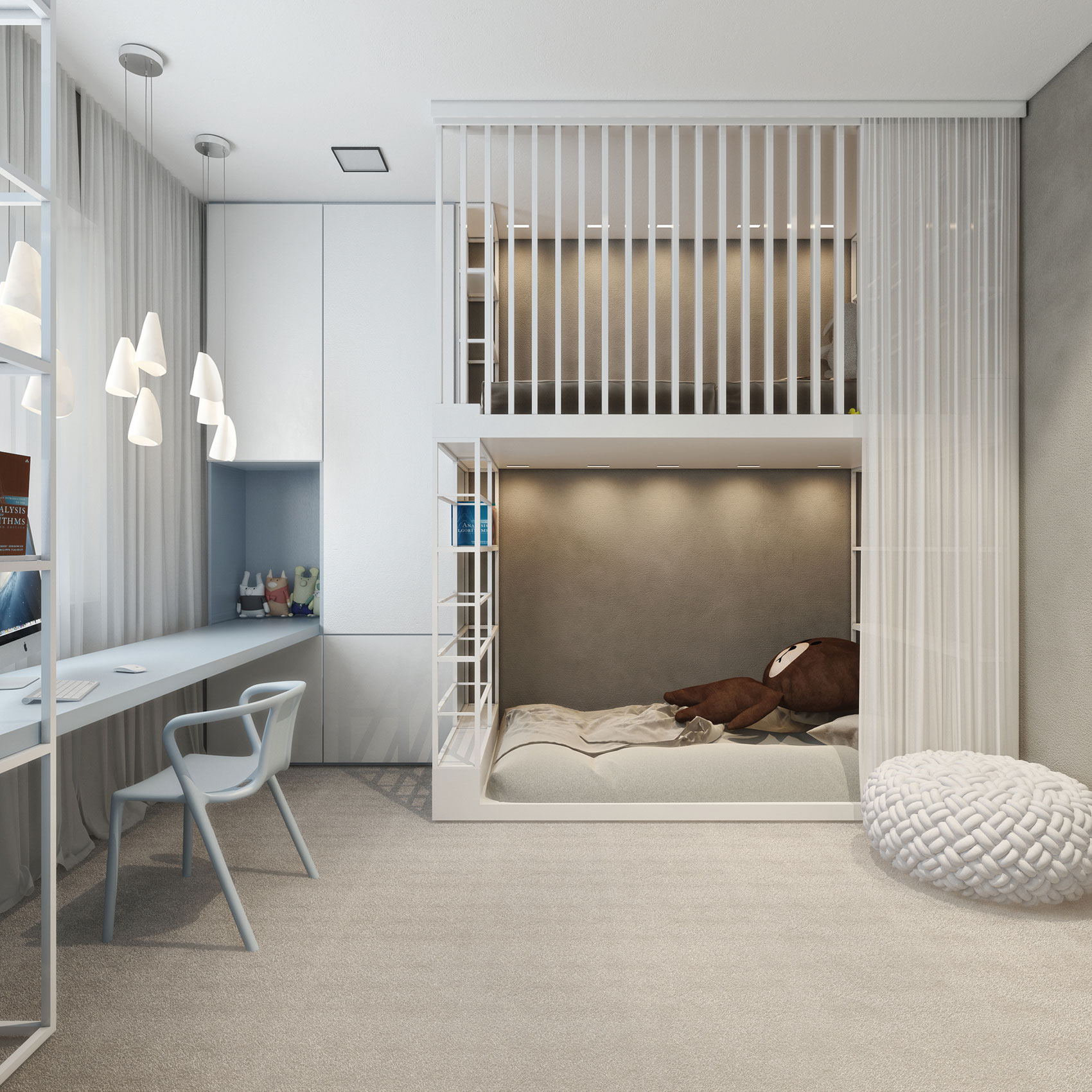 A Stylish Modern Townhouse with Exquisite Interiors in Kiev by Igor Sirotov Architect (19)