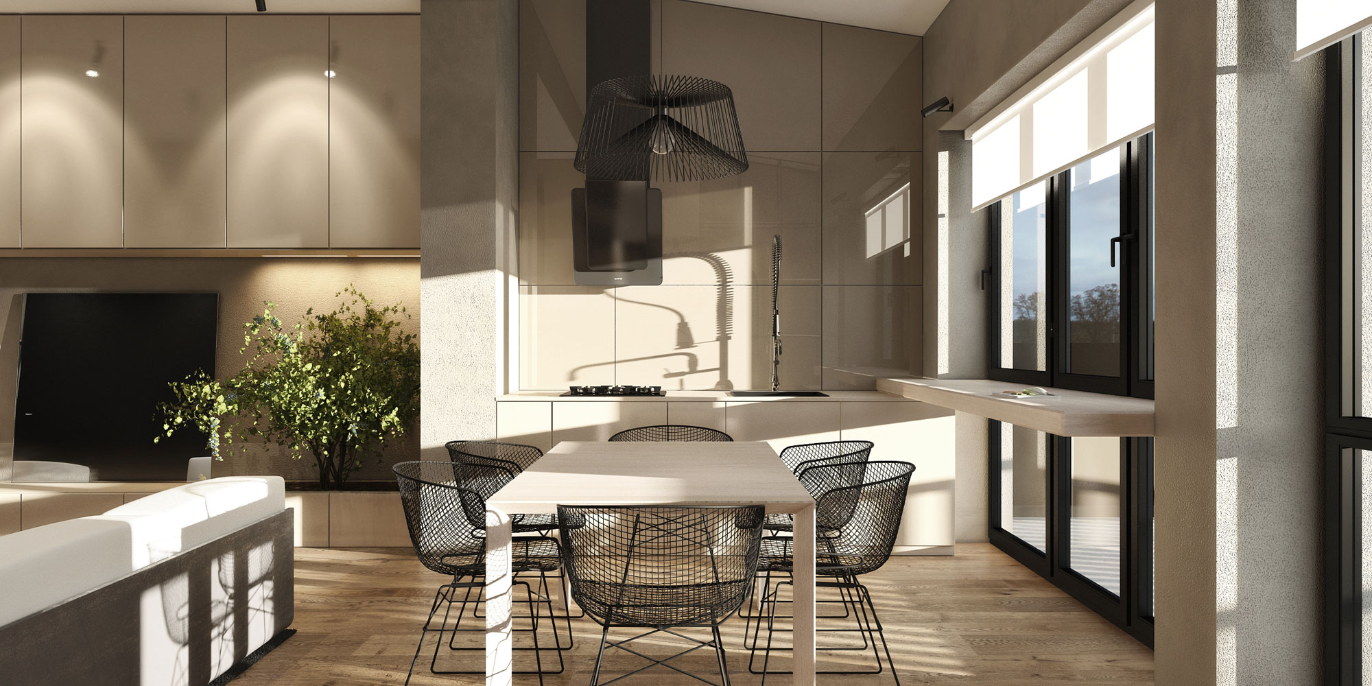 A Stylish Modern Townhouse with Exquisite Interiors in Kiev by Igor Sirotov Architect (6)