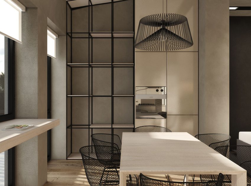 A Stylish Modern Townhouse with Exquisite Interiors in Kiev by Igor Sirotov Architect (7)