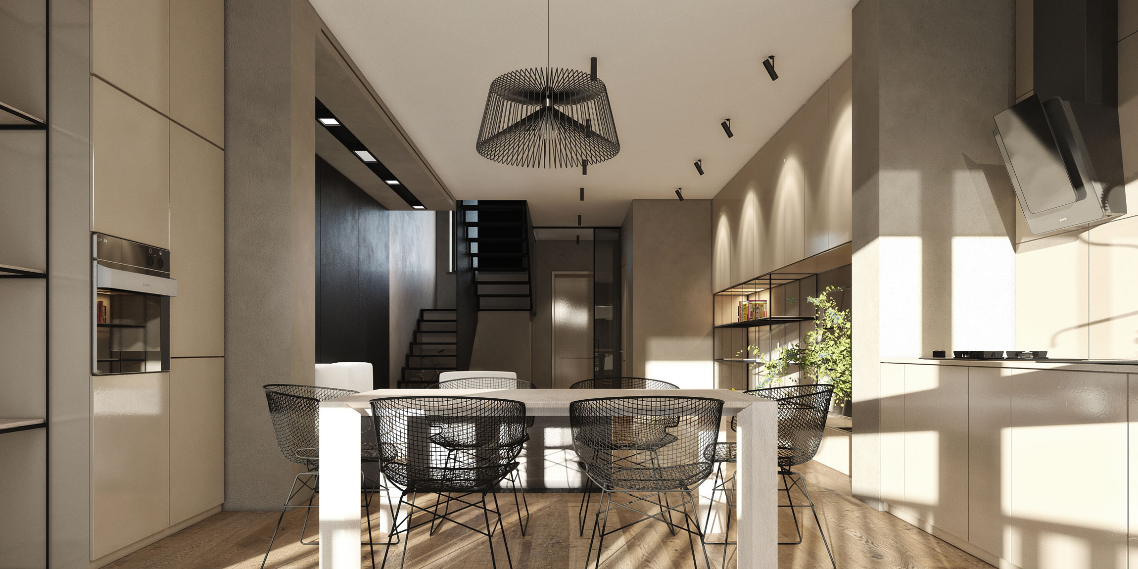 A Stylish Modern Townhouse with Exquisite Interiors in Kiev by Igor Sirotov Architect (8)