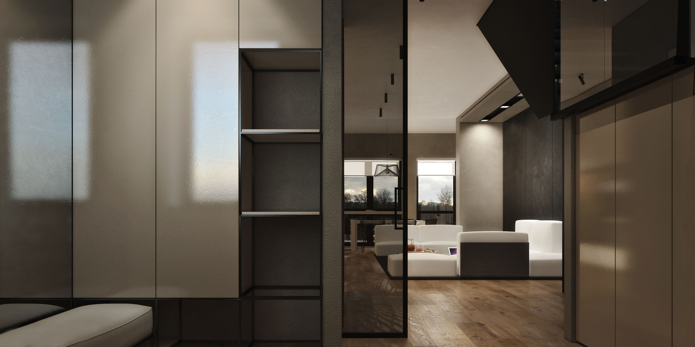 A Stylish Modern Townhouse with Exquisite Interiors in Kiev by Igor Sirotov Architect (9)