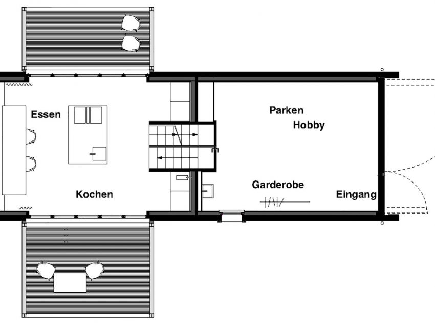 A Stylish Modern Wooden House with Cantilevered Terrace in Auerbach, Germany by Arnhard & Eck (29)