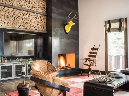 A Stylish Mountain Home Blends Playful and Modern Interiors in Truckee by Antonio Martins Interior Design (3)