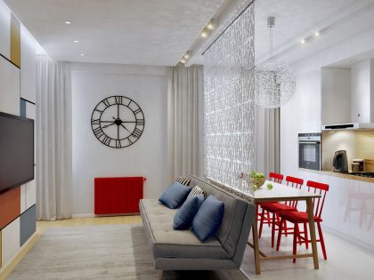 A Stylish and Bright Apartment for a Young Family and Bachelor in Surgut, Russia by Marina Tsoy (1)