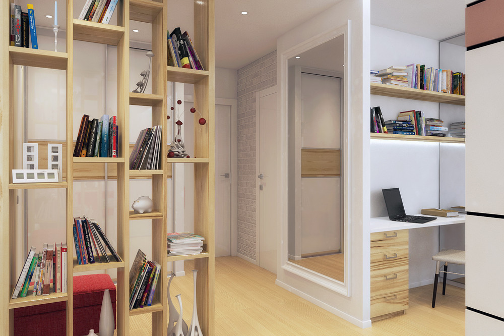 A Stylish and Bright Apartment for a Young Family and Bachelor in Surgut, Russia by Marina Tsoy (3)