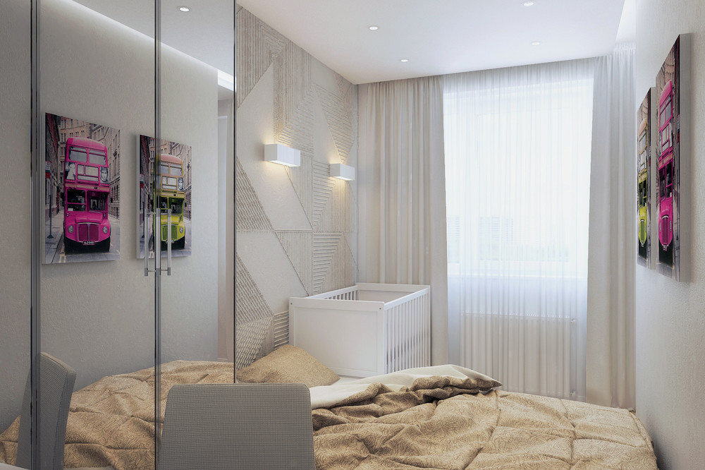 A Stylish and Bright Apartment for a Young Family and Bachelor in Surgut, Russia by Marina Tsoy (4)
