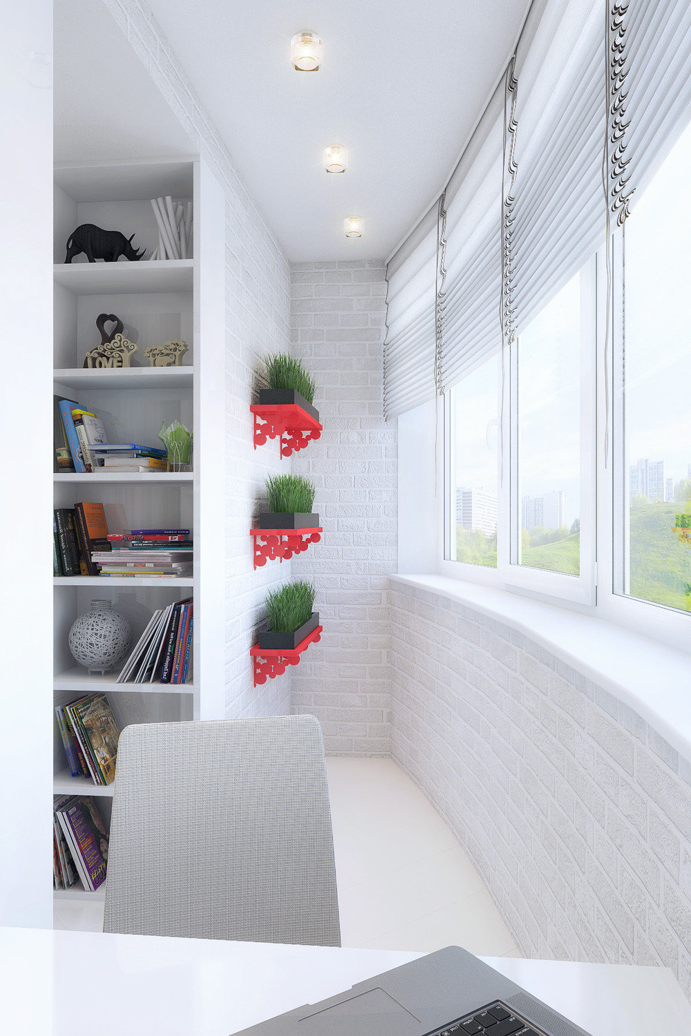 A Stylish and Bright Apartment for a Young Family and Bachelor in Surgut, Russia by Marina Tsoy (6)