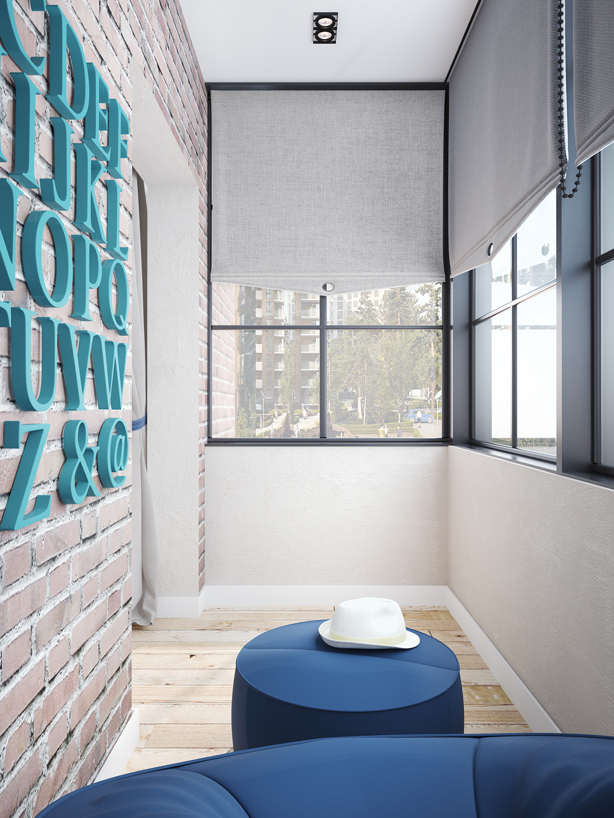 A Stylish and Bright Apartment with Exposed Brick Walls in Kiev, Ukraine by Pavel Voytov (12)