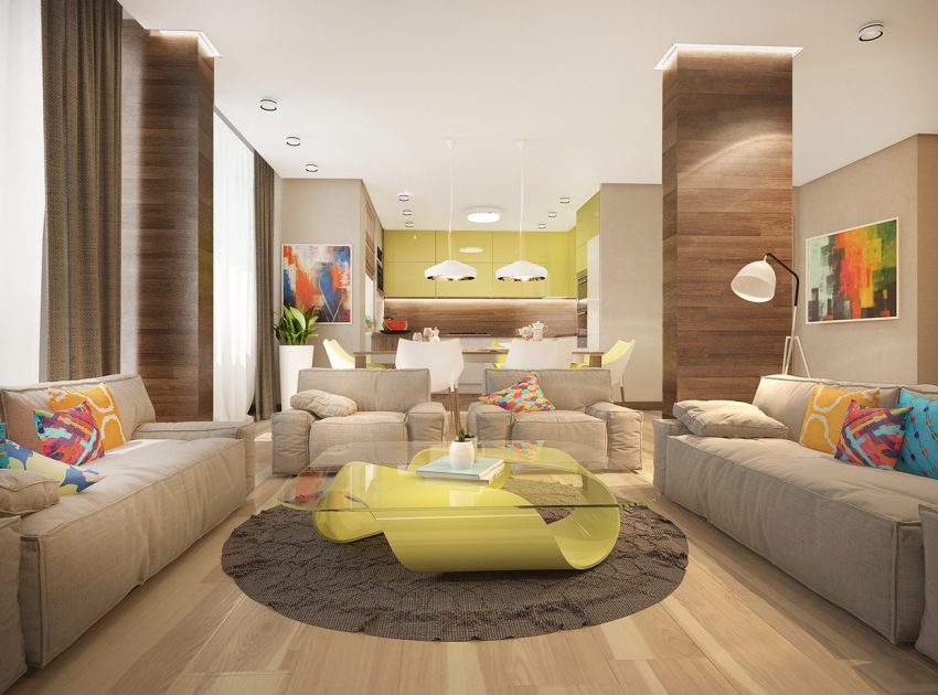 A Stylish and Bright Family Home with Playful and Whimsical Interiors in Kiev, Ukraine by Pavel Voytov (1)