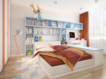 A Stylish and Bright Family Home with Playful and Whimsical Interiors in Kiev, Ukraine by Pavel Voytov (16)